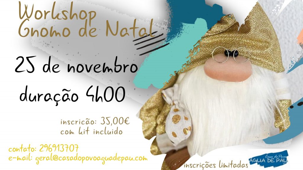 Workshop Gnomo de Natal
